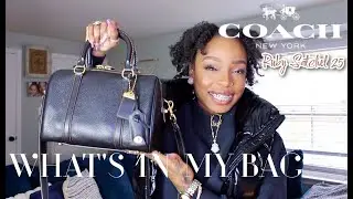 WHAT'S IN MY BAG 2023 | COACH RUBY SATCHEL 25
