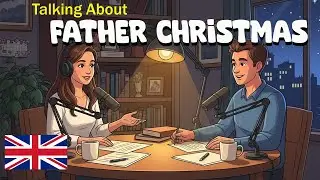 Talking about Father Christmas in English | Easy English Conversation Practice