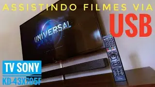 Reprodu&ccedil;&atilde;o MKV pelo Pen drive | TV SONY KD-43X705F