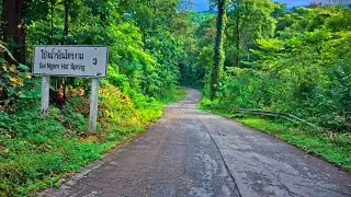Hidden Secrets in Pai - Thailand | Sai Ngam Hot Spring | Street Triple 675 | [4K]