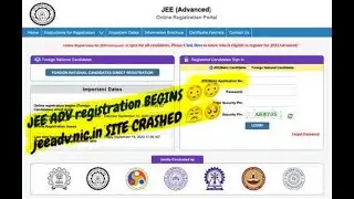 JEE ADVANCED 2021 registration starts || JEE MAIN RESULT declared
