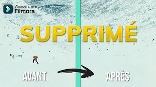 Suprimer des objets FACILEMENT de votre vidéo || Tuto Filmora 13.6