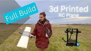 Speedy Wing Full Build Video plank style 3d printed plane full build video