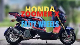HONDA ZOOMER - X custom / fatty wheels