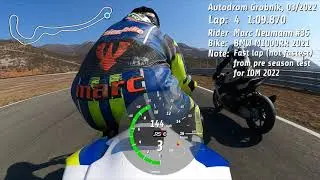 www.rs2e.de | 1 Lap@Grobnik/Rijeka 1:30.2 | Marc Neumann #36 | BMW M1000RR 2021