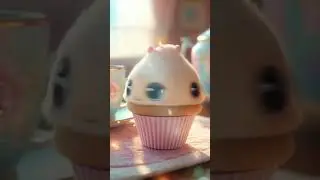Cute Cupcake Plush | Nostalgic Toy Animation | Gentle Toyroom 🧁💖
