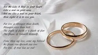 Set me like a seal on your heart