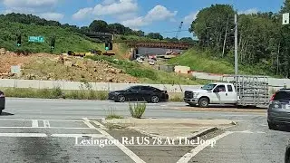 Athens Georgia Lexington Highway US Hwy 78 Interchange Update #Athens Ga