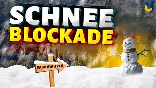 ❄️Kaliningrad im Schnee isoliert: Region abgeschnitten, Tausende stranden