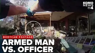 Body camera videos show deadly confrontation between armed man and Bellevue police