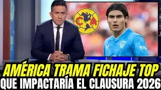 BOMBA INTERNA: AM&Eacute;RICA PREPARA JUGADA QUE PODR&Iacute;A CAMBIAR EL CLAUSURA 2026 | noticias club america
