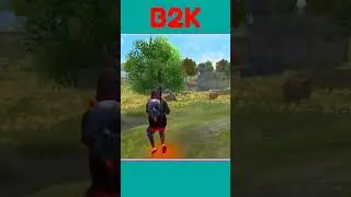 b2k vs 4 pro player #freefire #b2k  #freefire1vs1customtipsandtricks