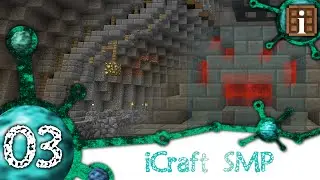 iCraft SMP S3 E03 - Big Pillars and tiny Spiders [1080p-60fps]