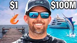 $1 vs $100,000,000 Fishing Challenge