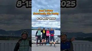 Seoul to Busan cross country bikepacking touring from 8-15 May 2025