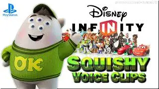 All Squishy Voice Clips &bull; Disney Infinity 1.0 &bull; (Peter Sohn) All Voice Lines