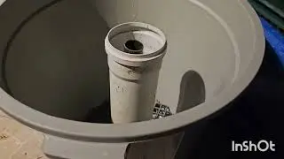Havuz i&ccedil;in el yapımı filtre. Ucuz ama etkili. Dıy pond pool filter
