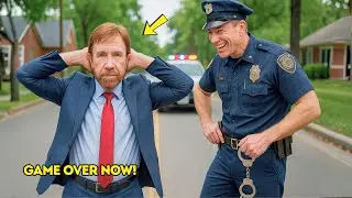 Cop Stops Chuck Norris &mdash; Goes Silent After Hearing &ldquo;I&rsquo;m the New Chief&rdquo;