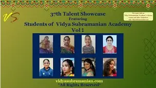 37th Student Talent Showcase: VSA Deepavali #Music Mela - Vol 1 - Oct 2025 #vidyasubramanianacademy