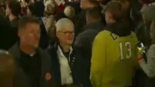 Video shows Tim Cook, Apple CEO and Auburn grad, on the Tiger Walk ahead of the Iron Bowl