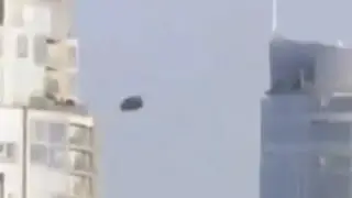 Epic Silver Flying Metallic UFO Over Mexican City @ufonews1