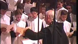Escolania de Montserrat. Última Salve dirigida pel P. Ireneu