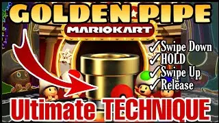 GOLDEN PIPE Ultimate TECHNIQUE | ALGORITHM for HIGH END Drivers & Karts REVEALED | Mario Kart Tour
