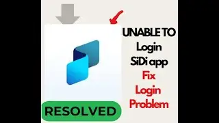 Fix SiDi App Login Problem &ndash; Unable to Log in? Here&rsquo;s How to Solve It! #techsupport #troubleshooting