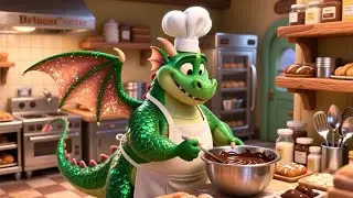 Dragon&rsquo;s Chocolate Cake 🐉🍫 | Fun Fantasy Rhyme for Kids | Nursery Rhymes & Songs for Children