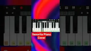 #shorts Shawn Mendes | Senorita Piano Tutorial (Cover) | Perfect Piano (Strings Guitar Plugin)