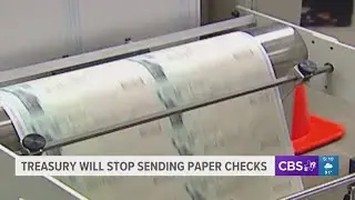 Paper checks are going away beginning Sept. 30