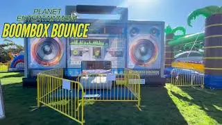 Boombox Bounce Jumping Castle | Planet Entertainment