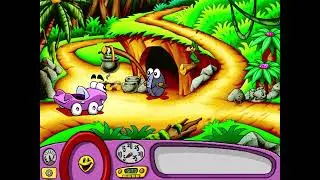 Putt-Putt Travels Through Time: Freddi Fish stone statue surprise