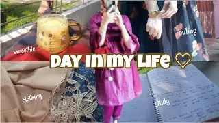 Bangla Aesthetic Vlog 🇧🇩 || Morning smoothie, Web Developer, Customize dress, Shopping Vlog💁&zwj;♀️🎀