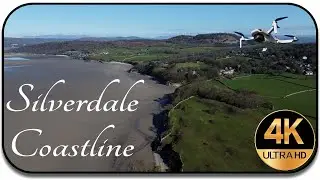 🕊️ Silverdale Coastline. April 2023..A Birds eye view in 4k UHD 🕊️