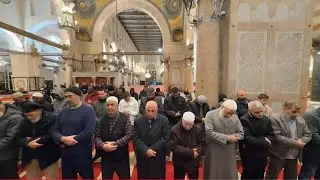 اذان وصلاة المغرب من المسجد الاقصى المبارك للشيخ يوسف ابو سنينة ❤️ | الاربعاء 17-12-2025م