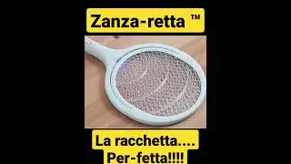 Zanza-retta &trade;. la racchetta perfetta per la tua casa e giardino. #like #viral