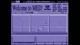 Amiga Hardcore Med v3.21 Song and Samples #2 Rave Music Mashup