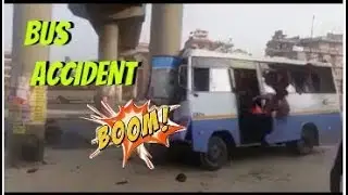 Breaking News || Bus accident near B&B Hospital || OMG
