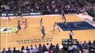 Stephen Curry breaks George Hill's ankles