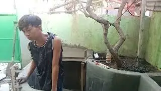 Making Mini Fish pond Part 3 water pump Testing