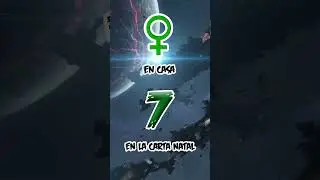 VENUS EN LA CASA 7 EN LA CARTA NATAL #cartanatal #cartaastral #casa7
