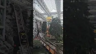 Water ride in a shopping centre? #themepark #fun #waterride #logflume #wired #America #fun #splash