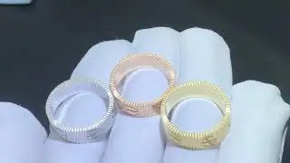 18k gold ring collection