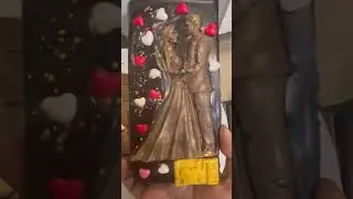Homemade chocolate 🍫 #festivegifting #chocolate #gift for ur love 💕 one#valentinesdayspecial