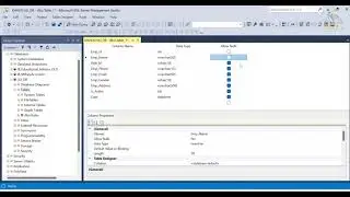 2 - SQL SERVER How to make data Table | Columns with data types | Foreign Key