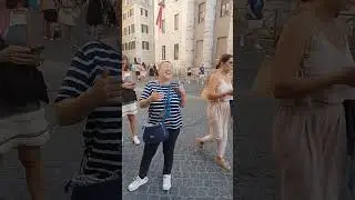 TAKING A GUIDED TOUR OF ROME