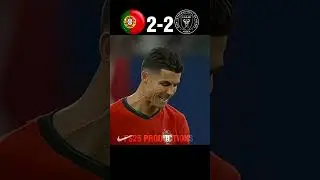 Portugal vs Inter miami penalty shootout match #football #youtubeshorts #portugal #ronaldo