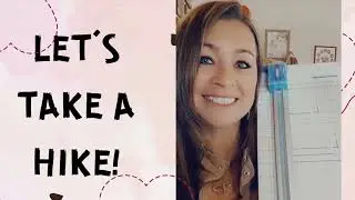 Boot Prints paper punch and an awesome border for my Set Up Camp scrapbook page!