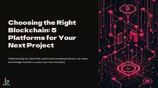 Choosing the Right Blockchain Platforms for Your Next Project #blockchain #ethereum